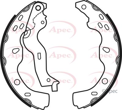 APEC Brake Shoes SHU722