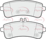APEC Rear Brake Pads PAD2023