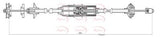 APEC Clutch Cable CAB5017