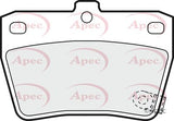 APEC Rear Brake Pads PAD1196
