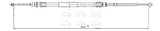 APEC Brake Cable CAB1580