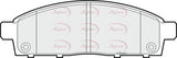 APEC Front Brake Pads PAD1519