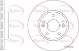 APEC Brake Disc DSK3371