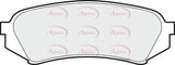 APEC Rear Brake Pads PAD1099