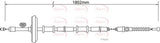 APEC Brake Cable CAB1460