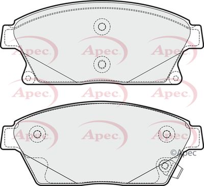 APEC Front Brake Pads PAD1772