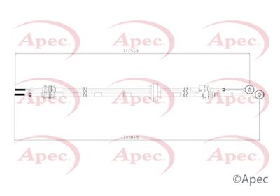 APEC Gear Control Cable CAB7041