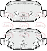 APEC Rear Brake Pads PAD1873
