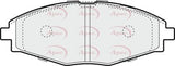 APEC Front Brake Pads PAD1038