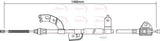 APEC Brake Cable CAB1037