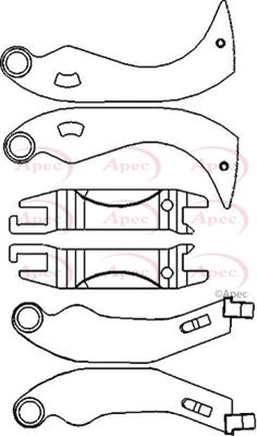 APEC Brake Adjuster Kit ADB3001