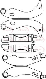 APEC Brake Adjuster Kit ADB3001