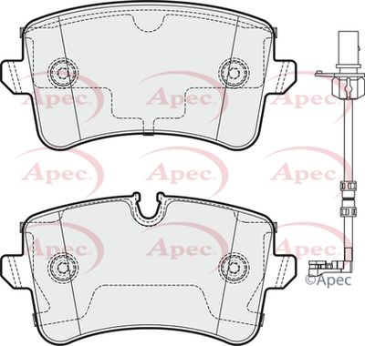APEC Rear Brake Pads PAD1778