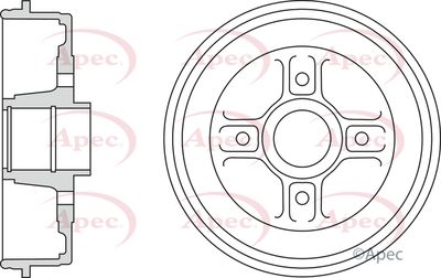 APEC Brake Drum DRM9984