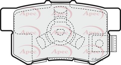 APEC Rear Brake Pads PAD1457
