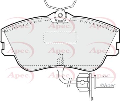 APEC Brake Pad PAD1155
