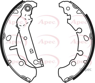 APEC Brake Shoes SHU635