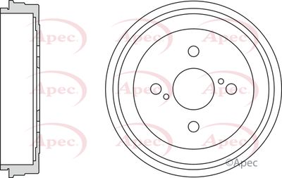 APEC Brake Drum DRM9925
