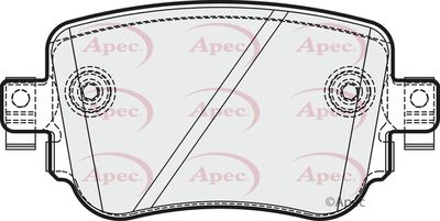 APEC Rear Brake Pads PAD1961