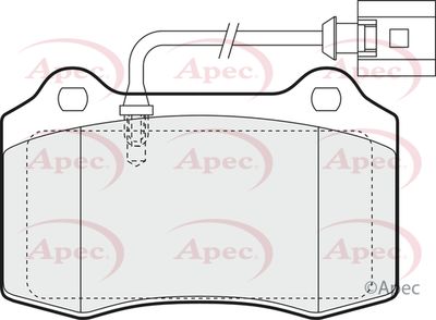 APEC Front Brake Pads PAD1374