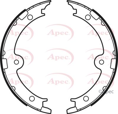 APEC Brake Shoes SHU755