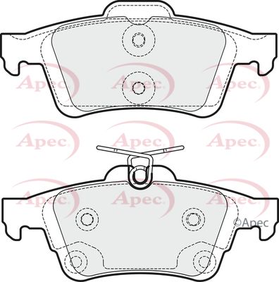 APEC Rear Brake Pads PAD1822