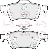 APEC Rear Brake Pads PAD1822