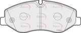 APEC Front Brake Pads PAD2051