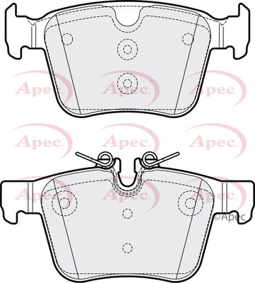 APEC Rear Brake Pads PAD2054