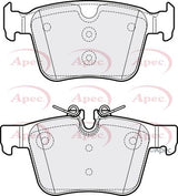 APEC Rear Brake Pads PAD2054