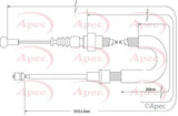 APEC Brake Cable CAB1576