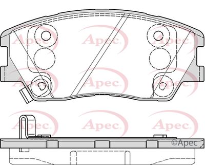 APEC Front Brake Pads PAD2336