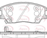 APEC Front Brake Pads PAD2336
