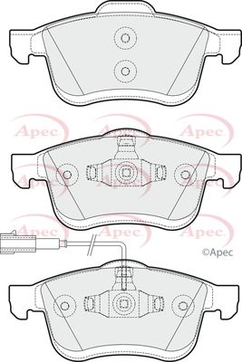 APEC Front Brake Pads PAD1793