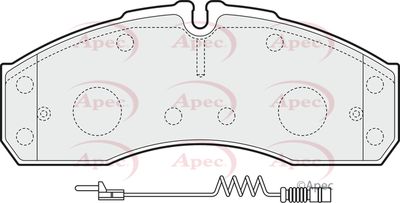 APEC Front Brake Pads PAD1541