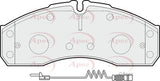 APEC Front Brake Pads PAD1541