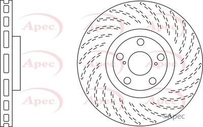 APEC Brake Disc DSK2556