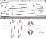 APEC Brake Adjuster Kit ADB3011