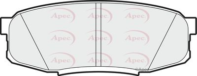 APEC Rear Brake Pads PAD1762