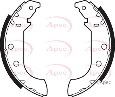 APEC Brake Shoes SHU412