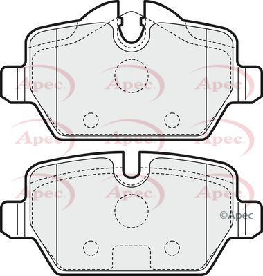 APEC Rear Brake Pads PAD1459