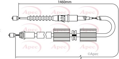 APEC Brake Cable CAB1162