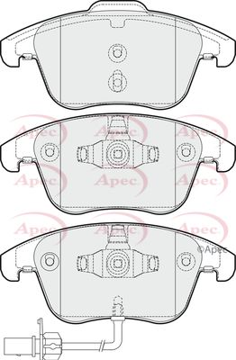 APEC Front Brake Pads PAD1651