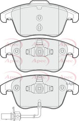 APEC Front Brake Pads PAD1651
