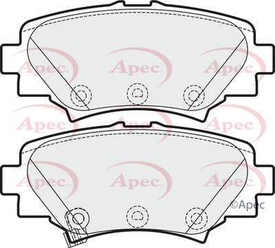 APEC Rear Brake Pads PAD1969