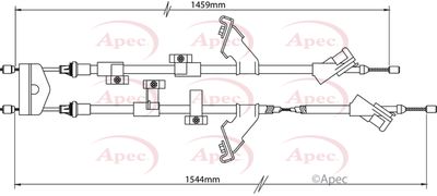 APEC Brake Cable CAB1152