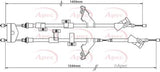 APEC Brake Cable CAB1152