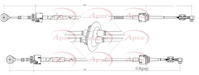 APEC Gear Control Cable CAB7014