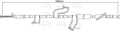 APEC Brake Cable CAB1219