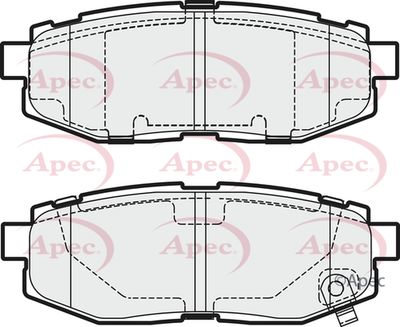 APEC Rear Brake Pads PAD1954